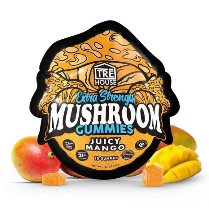 Picture of TRE HOUSE MUSHROOM GUMMIES 3.6GM 10CT -  JUICY MANGO