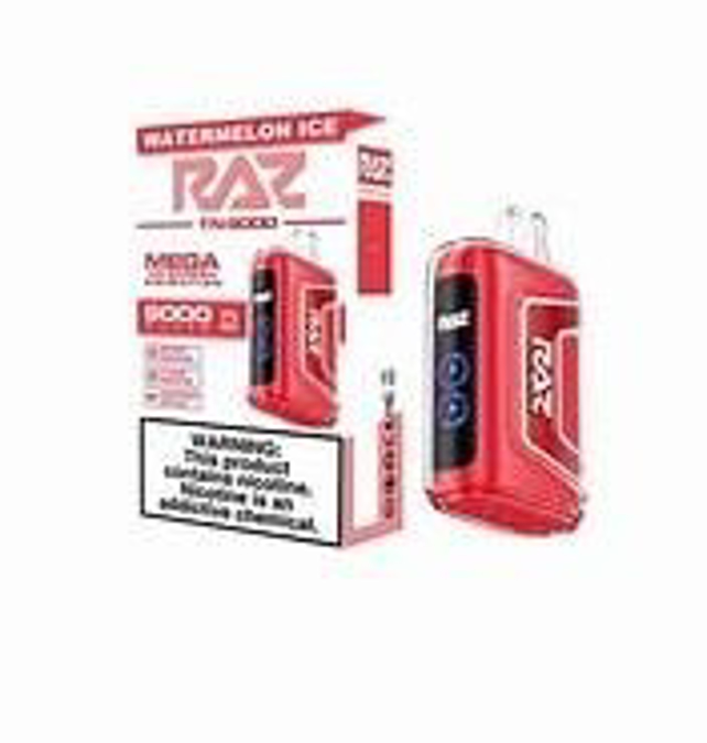 Picture of Raz Disposable 25 000Puffs 5ct/Box - Watermelon Ice