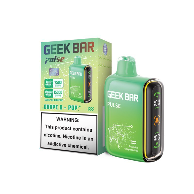 Picture of Geekbar Disposable 15 000 Puffs 5ct/bx - Grape b-pop