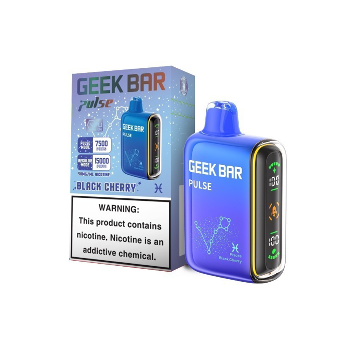 Picture of Geekbar Disposable 15 000 Puffs 5ct/bx - Black Cherry