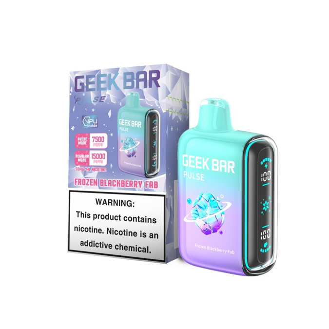 Picture of Geekbar Disposable 15 000 Puffs 5ct/bx - Frozen Blackberry Fab
