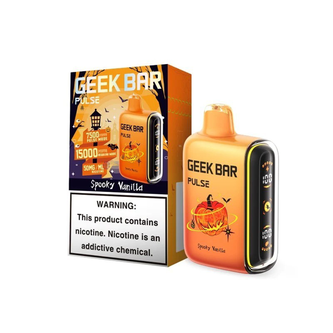 Picture of Geekbar Disposable 15 000 Puffs 5ct/bx - Spooky Vanilla