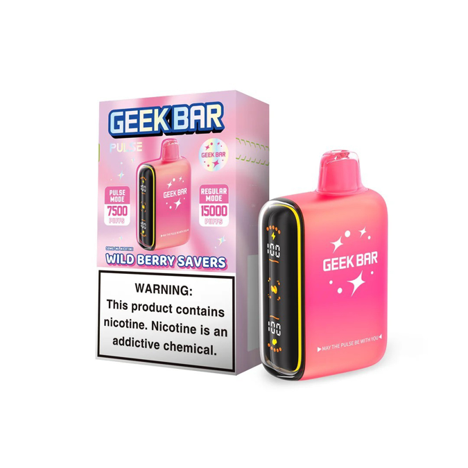 Picture of Geekbar Disposable 15 000 Puffs 5ct/bx - Wild Berry Savers