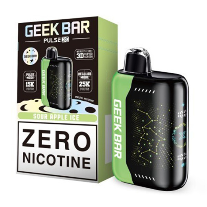 Picture of Geekbar Disposable 25 000  zero nic Puffs 5ct/bx - Sour Fcuking fab