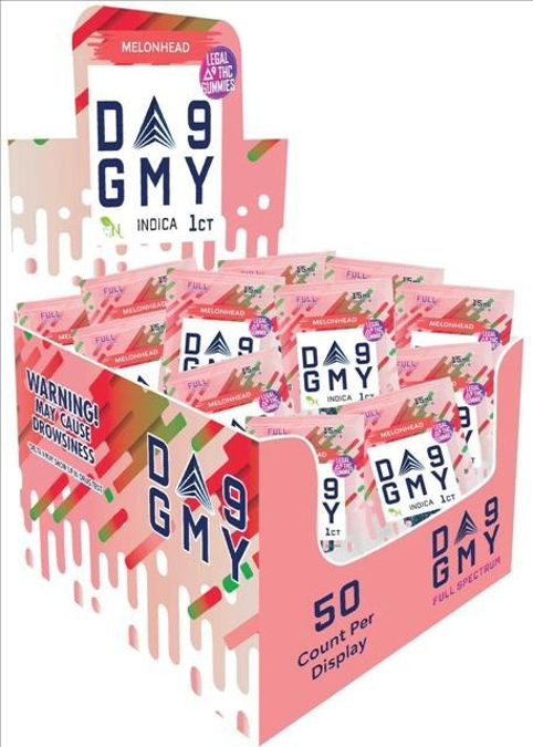 Picture of GMY D9 GUMMIES 27MG 25CT/BOX - LEMONHEAD