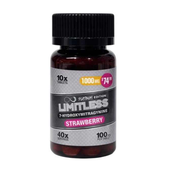Picture of H - LIMIT 100 10CT/JAR - STRAWBERRY
