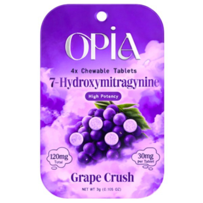 Picture of HYDROX - OPIA TAB 30MG 4CT - GRAPE SLUSH