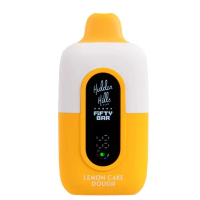 Picture of FIFTY BAR DISPOSABLE 20KPUFFS 5CT/BX - LEMON CAKE DOUGH