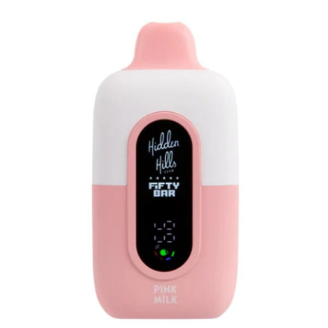 Picture of FIFTY BAR DISPOSABLE 20KPUFFS 5CT/BX - PINK MILK