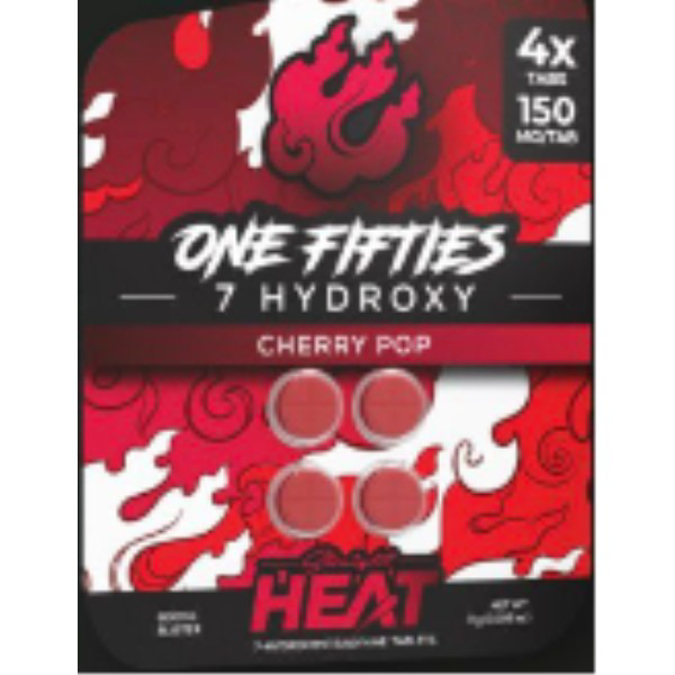Picture of HYDROX - HEAT ONE FIFTIES TAB125MG 4CT - CHERRY POP