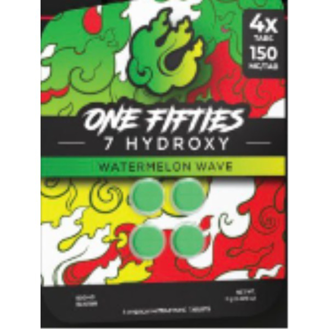 Picture of HYDROX - HEAT ONE FIFTIES TAB125MG 4CT - WATERMELON WAVE