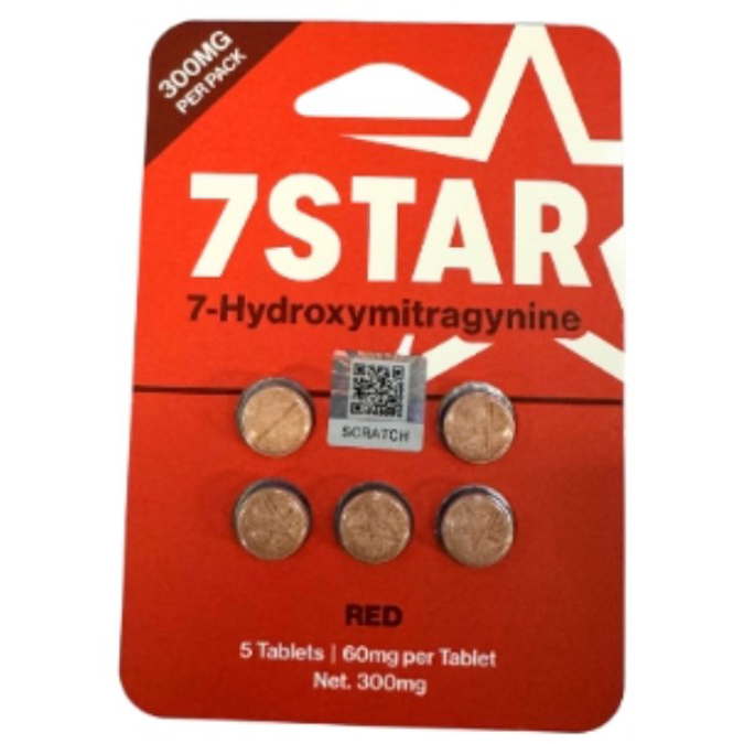 Picture of HYDROX - 7STAR TAB 60MG 5CT - RED