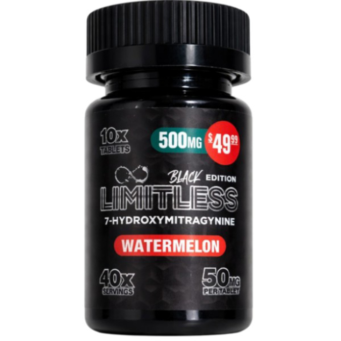Picture of HYDROXY - LIMITLESS TAB 50MG 10CT - WATERMELON