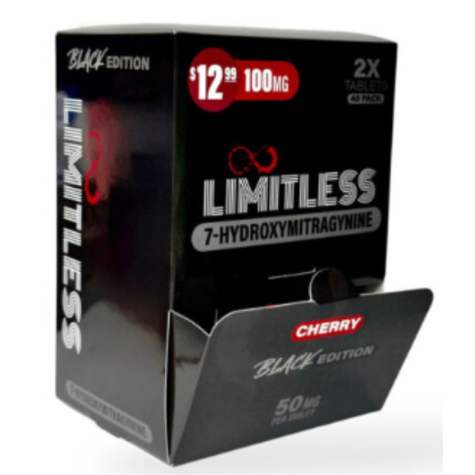 Picture of HYDROXY - LIMITLESS TAB 50MG 2CT 40/BOX - CHERRY