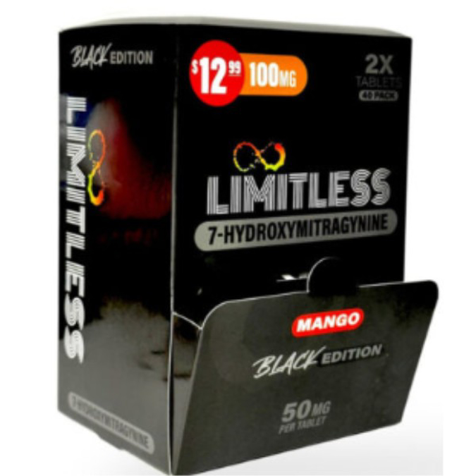 Picture of HYDROXY - LIMITLESS TAB 50MG 2CT 40PACK/BOX - MANGO