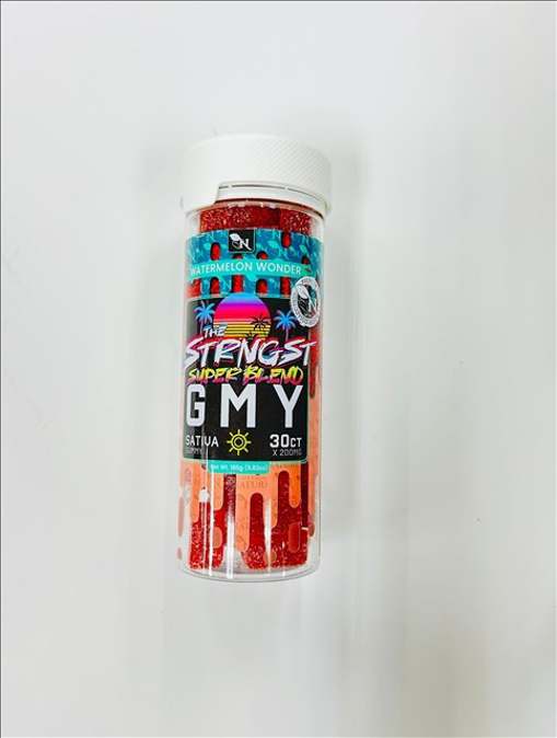 Picture of GMY GUMMIES THE STRONGEST SUPER BLEND 30CT JAR - WATERMELON WONDER
