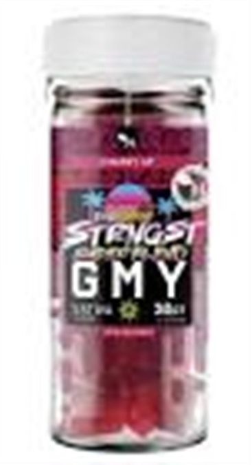 Picture of GMY GUMMIES THE STRONGEST SUPER BLEND 30CT JAR - CHERRY UP