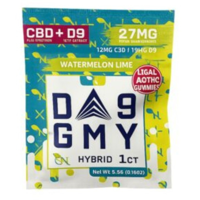 Picture of GMY D9 GUMMIES 27MG 25CT/BOX - WATERMELON LIME