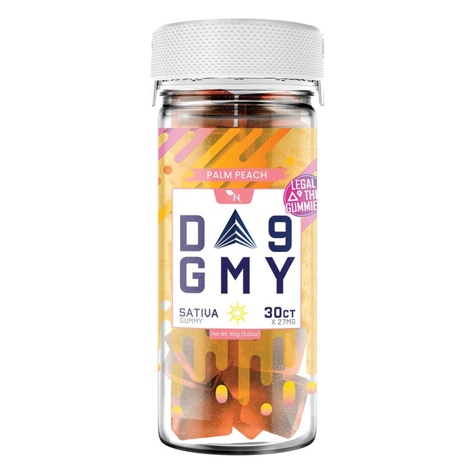 Picture of GMY D9 GUMMIES JAR 30CT - PALM PEACH