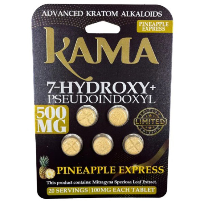 Picture of HYDROX - KAMA TAB 100MG 5CT - PINEAPPLE EXPRESS