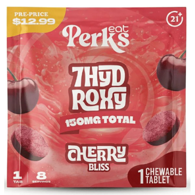 Picture of HYDROX - EAT PERKS TAB 150MG 30CT/BOX - CHERRY BLISS