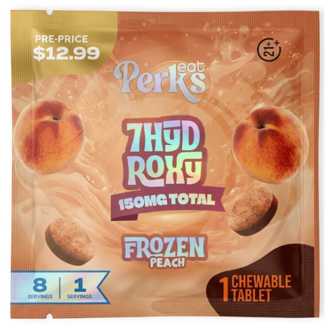 Picture of HYDROX - EAT PERKS TAB 150MG 30CT/BOX - FROZEN PEACH