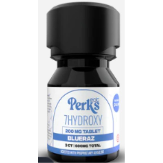 Picture of HYDROX - EAT PERKS TAB 200MG 3CT - BLUERAZ