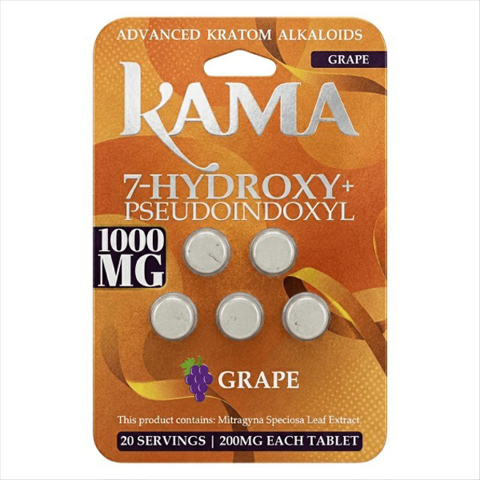 Picture of HYDROX - KAMA TAB 200MG 5CT - GRAPE