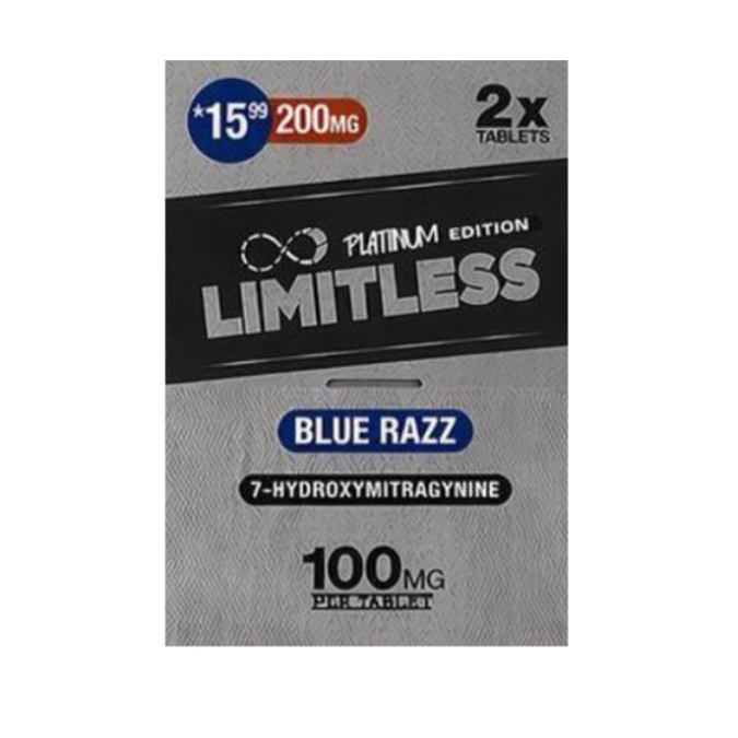 Picture of H - LIMIT 100 2CT 40/BOX - BLUE RAZZ