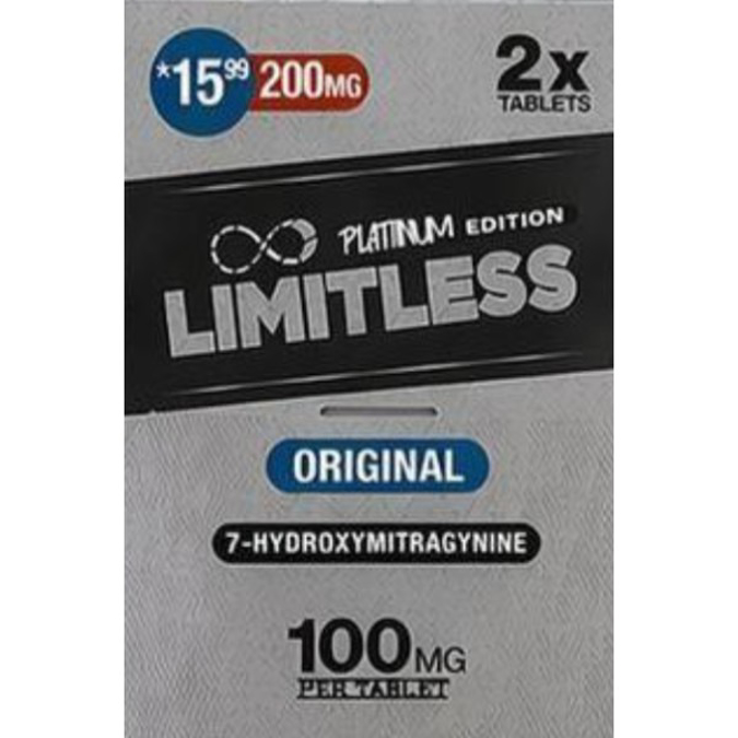 Picture of HYDROX - LIMITLESS TAB 100MG 2CT 40/BOX - ORIGINAL
