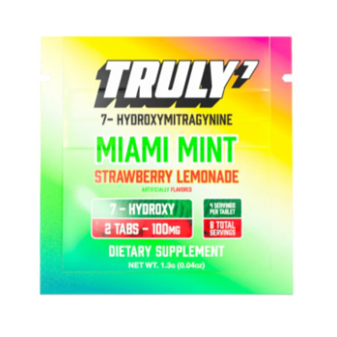 Picture of HYDROX - TRULY7 PARTY PACK TAB 50MG 2CT/PK 30PK/BOX - MIAMI MINT STRABERRY LEMONADE