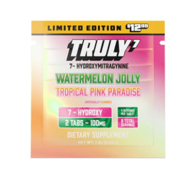 Picture of HYDROX - TRULY7 PARTY PACK TAB 50MG 2CT/PK 30PK/BOX - WATERMELON JOLLY TROPICAL PINK PARADISE