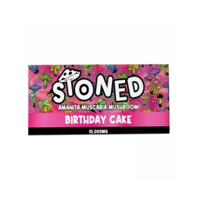 Picture of STONED MUSHROOM CHOCOLATE 10000MG 1CT - BIRTHDAY CAKE
