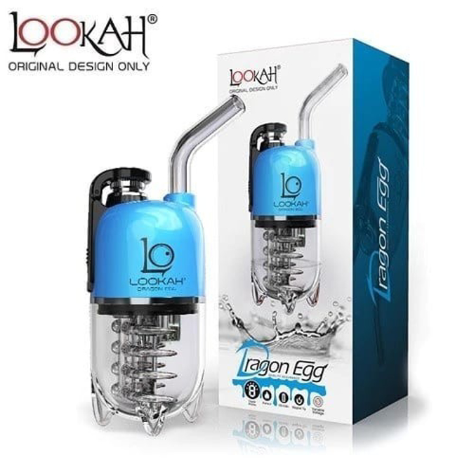 Picture of LOOKAH DRAGON EGG 950mAh VAPORIZER KIT -  BLUE