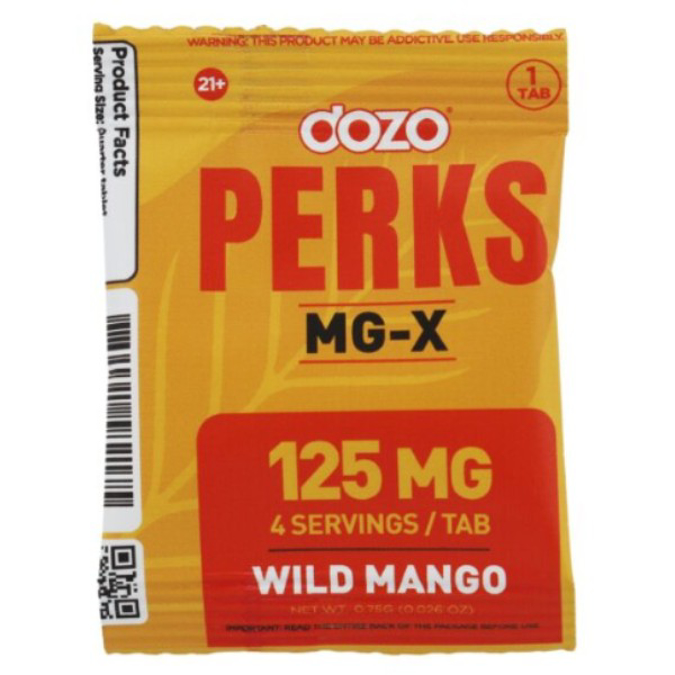 Picture of DOZO PERKS MG-X TAB 125MG 25CT/BOX - WILD MANGO