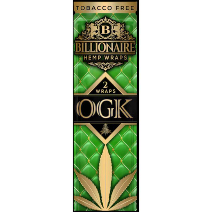 Picture of BILLIONAIRE HEMP WRAPS 25CT - OGK