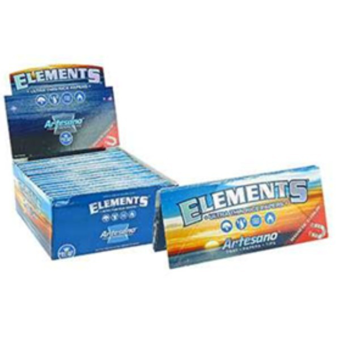 Picture of ELEMENTS RICE KS SLIM ARTESANO TRAY PAPER TIPS 32PK 15CT/BOX