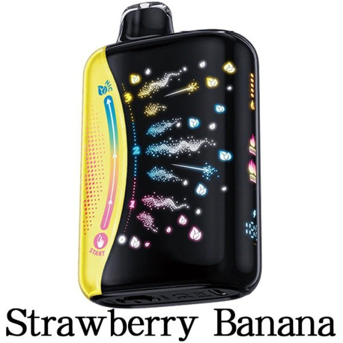 Picture of GEAK NEXX DISPOSABLE 40K PUFF 5CT/BOX - STRAWBERRY BANANA