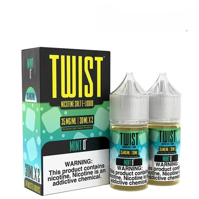 Picture of TWIST E-LIQUID 35MG 2X30ML- MINT 0