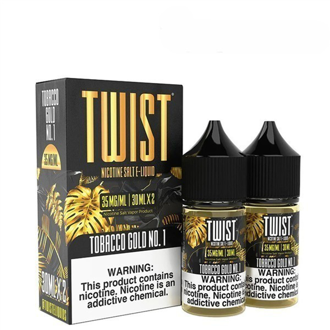 Picture of TWIST E-LIQUID 35MG 2X30ML- TOBACCO GOLD