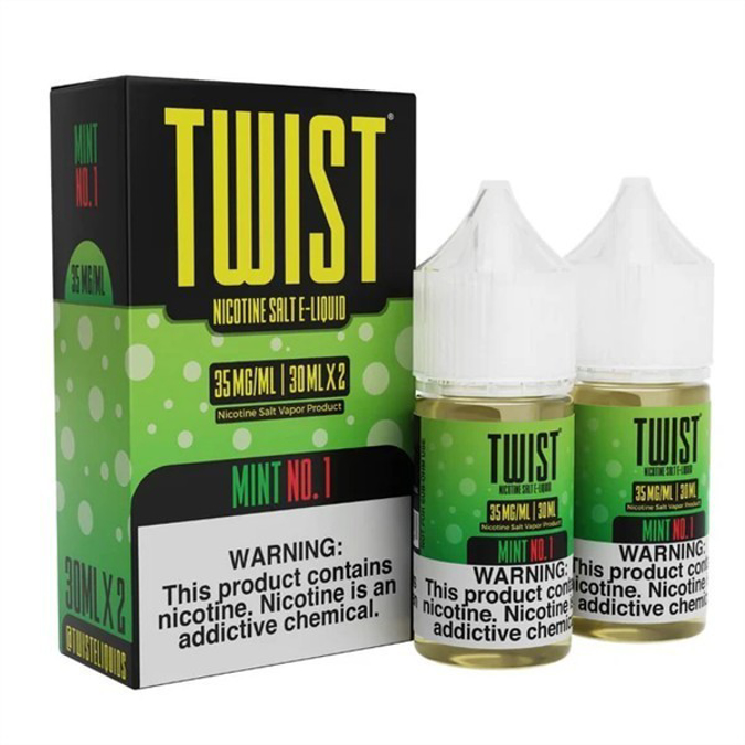 Picture of TWIST E-LIQUID 35MG 2X30ML- MINT NO1