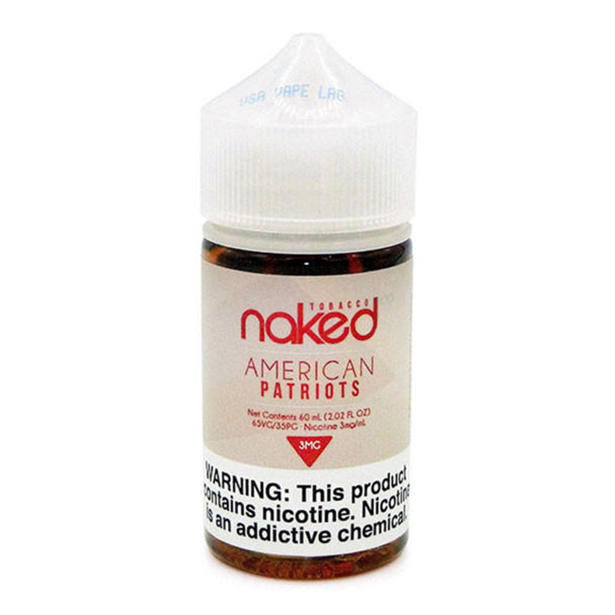 Picture of Naked 100 e-juice 60ml 3mg - American Patriots