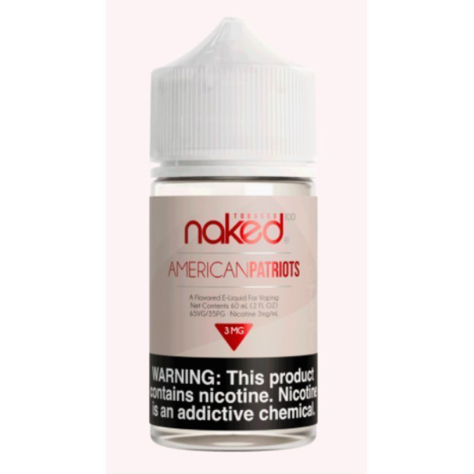 Picture of Naked 100 e-juice 60m 12mg - American patriot