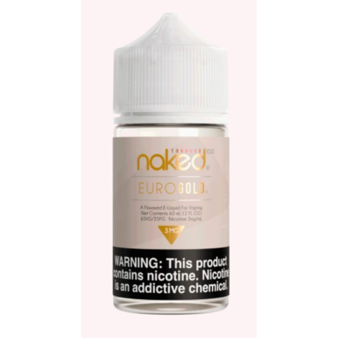Picture of Naked 100 e-juice 60ml 0mg - Euro gold