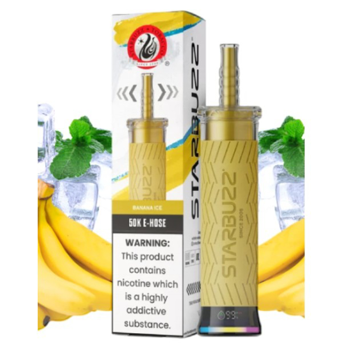 Picture of STARBUZZ DISPOSABLE 50K PUFF 5CT - BANANA ICE