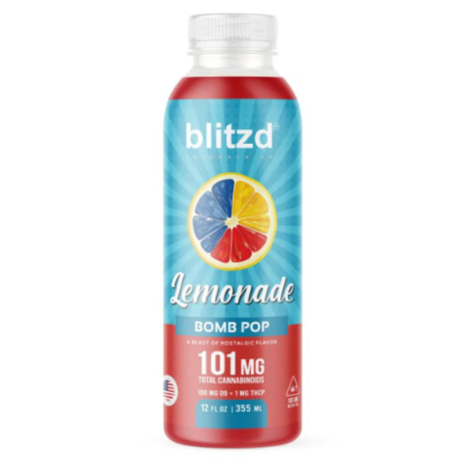 Picture of BLITZD LEMONADE 101MG 12OZ - BOMB POP