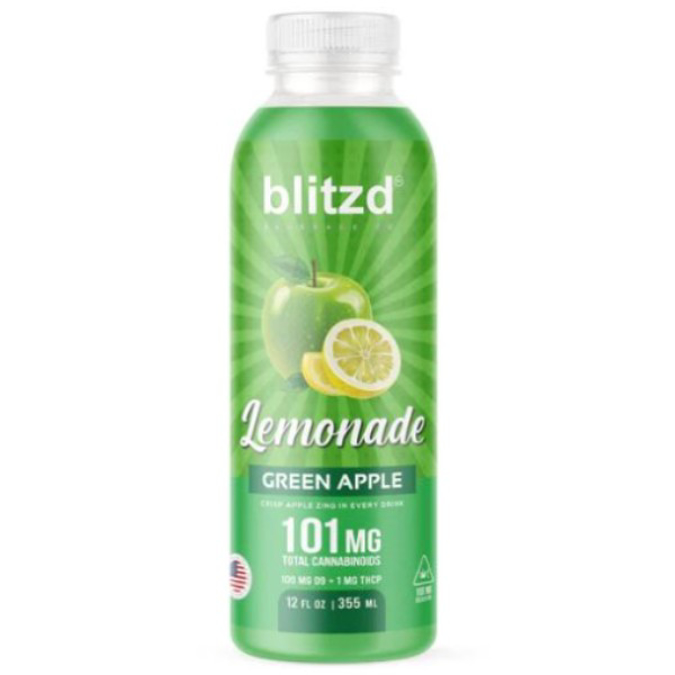Picture of BLITZD LEMONADE 101MG 12OZ - GREEN APPLE