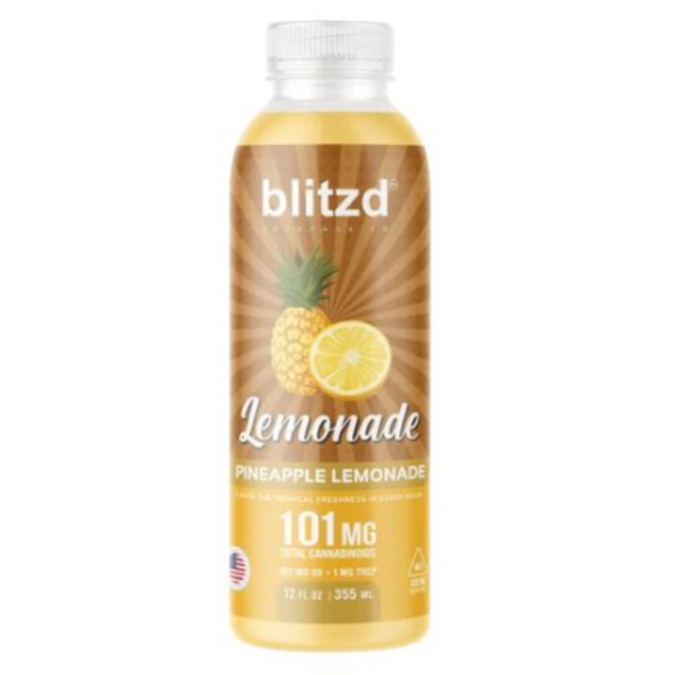 Picture of BLITZD LEMONADE 101MG 12OZ - PINEAPPLE LEMONADE
