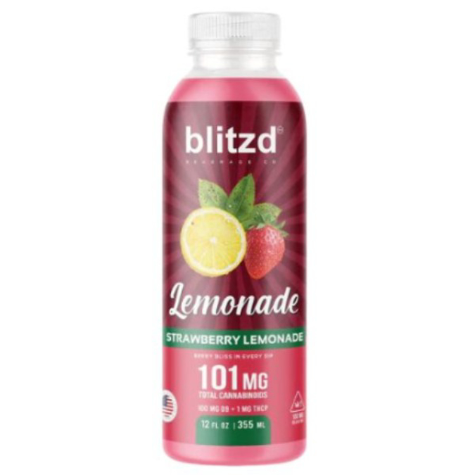 Picture of BLITZD LEMONADE 101MG 12OZ - STRAWBERRY LEMONADE
