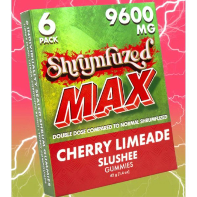Picture of SHRUMFUZED MAX GUMMIES 2000MG 6CT- CHERRY LIMEADE